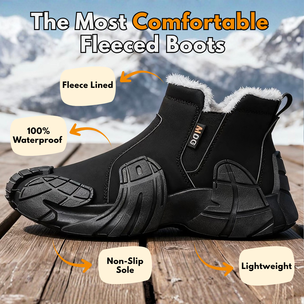 ThermaBoots™ Fleeced Waterproof Boots - Tan